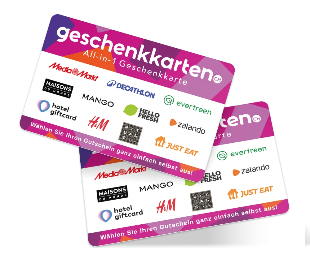 All-in-1 Geschenkkarte