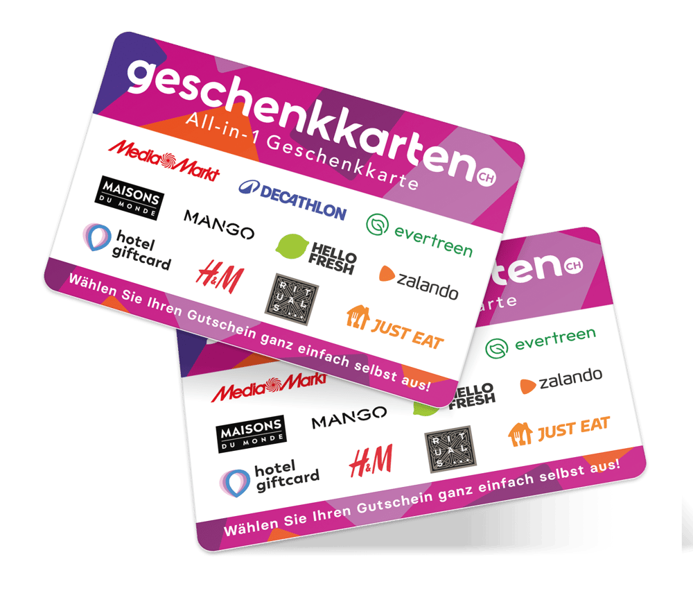 All-in-1 Geschenkkarte